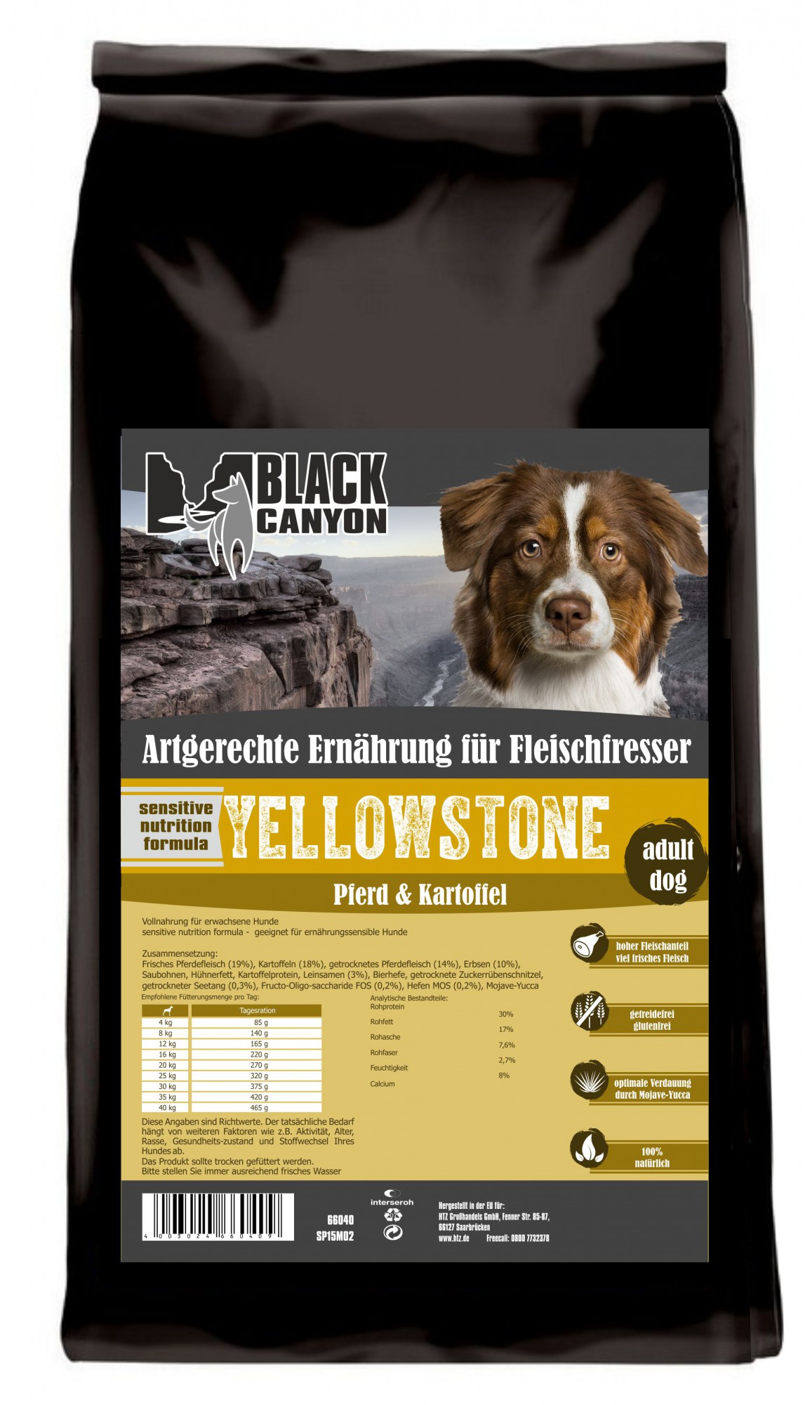 Hundefutter Pferd Kartoffel